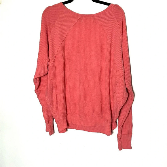We the Free Santa Clara Pink Thermal Top Size Medium - Picture 6 of 6